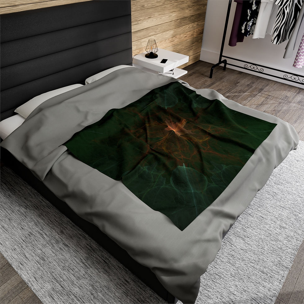 Thumbnail: Rebirth - Velveteen Plush Blanket