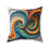 Thumbnail: Melting Pot Fractal - Square Pillow