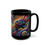 Thumbnail: Radiant Reptile Mug, Colorful Coffee Cup, Gift for Artists, Unique Home Decor