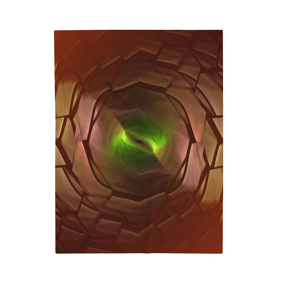 Thumbnail: Dragon's Eye - Velveteen Plush Blanket