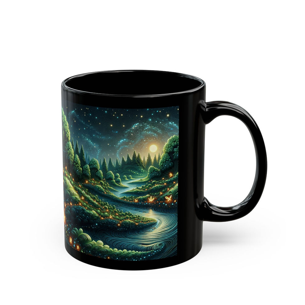 Thumbnail: Fireflies Mug | Cozy Coffee Cup for Campers, Fall Decor, and Coffee Addicts