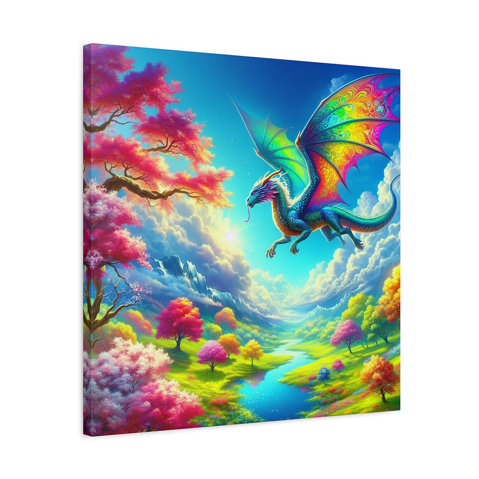 Thumbnail: May Dragon Wall Art - Fantasy Decor for Home & Office