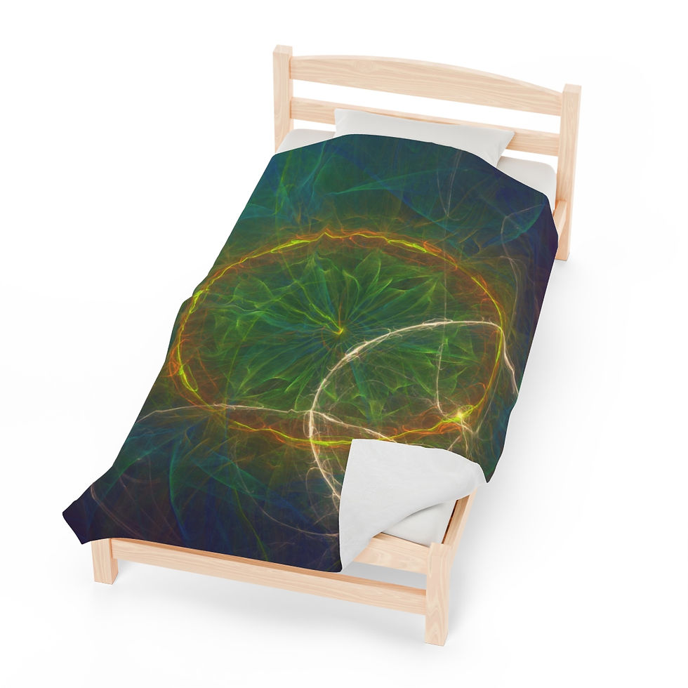 Thumbnail: Dreamcatcher - Velveteen Plush Blanket
