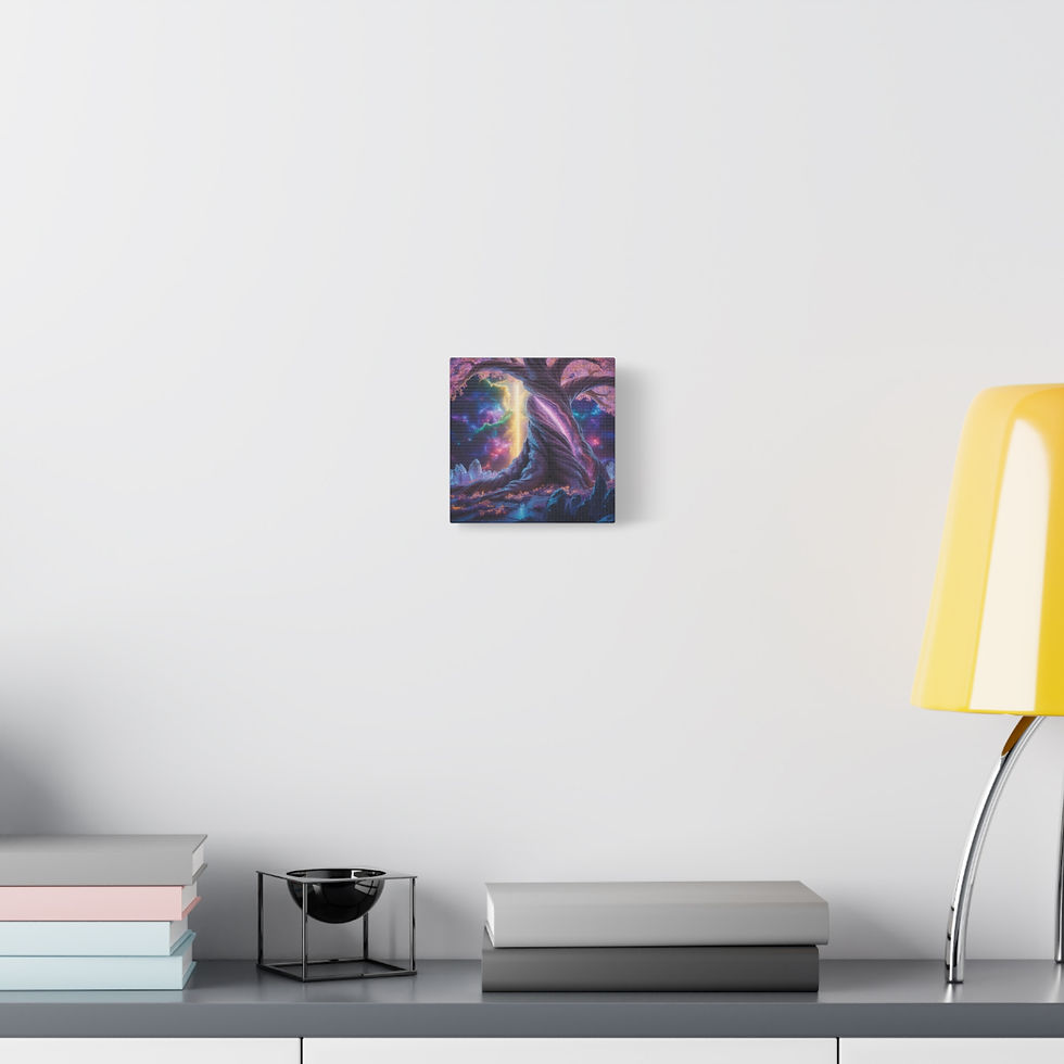 Thumbnail: Witness of Time Canvas Wall Art, Home Office Decor, Perfect Gift for Art Lovers
