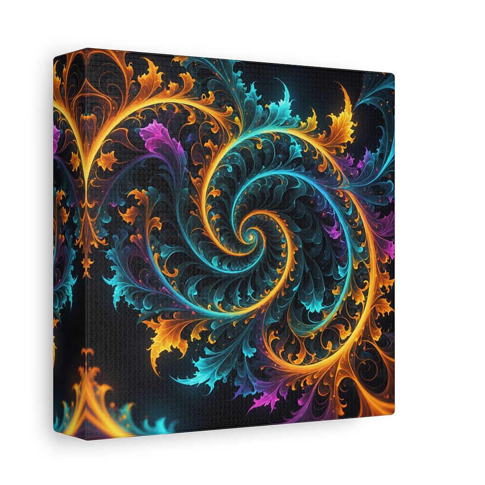 Thumbnail: Seasons Canvas Wall Art - Abstract Colorful Design for Home Decor
