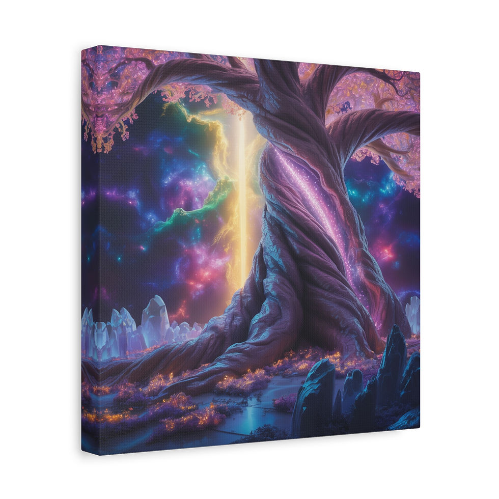 Thumbnail: Witness of Time Canvas Wall Art, Home Office Decor, Perfect Gift for Art Lovers