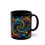 Thumbnail: Seasons Black Mug - Artistic 11oz & 15oz Coffee Cup