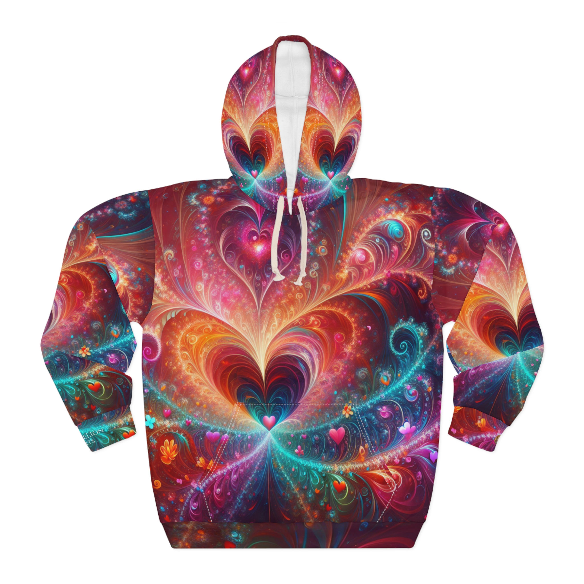 Mothers Heart Premium Pullover Hoodie - Cozy Artistic Sweatshirt