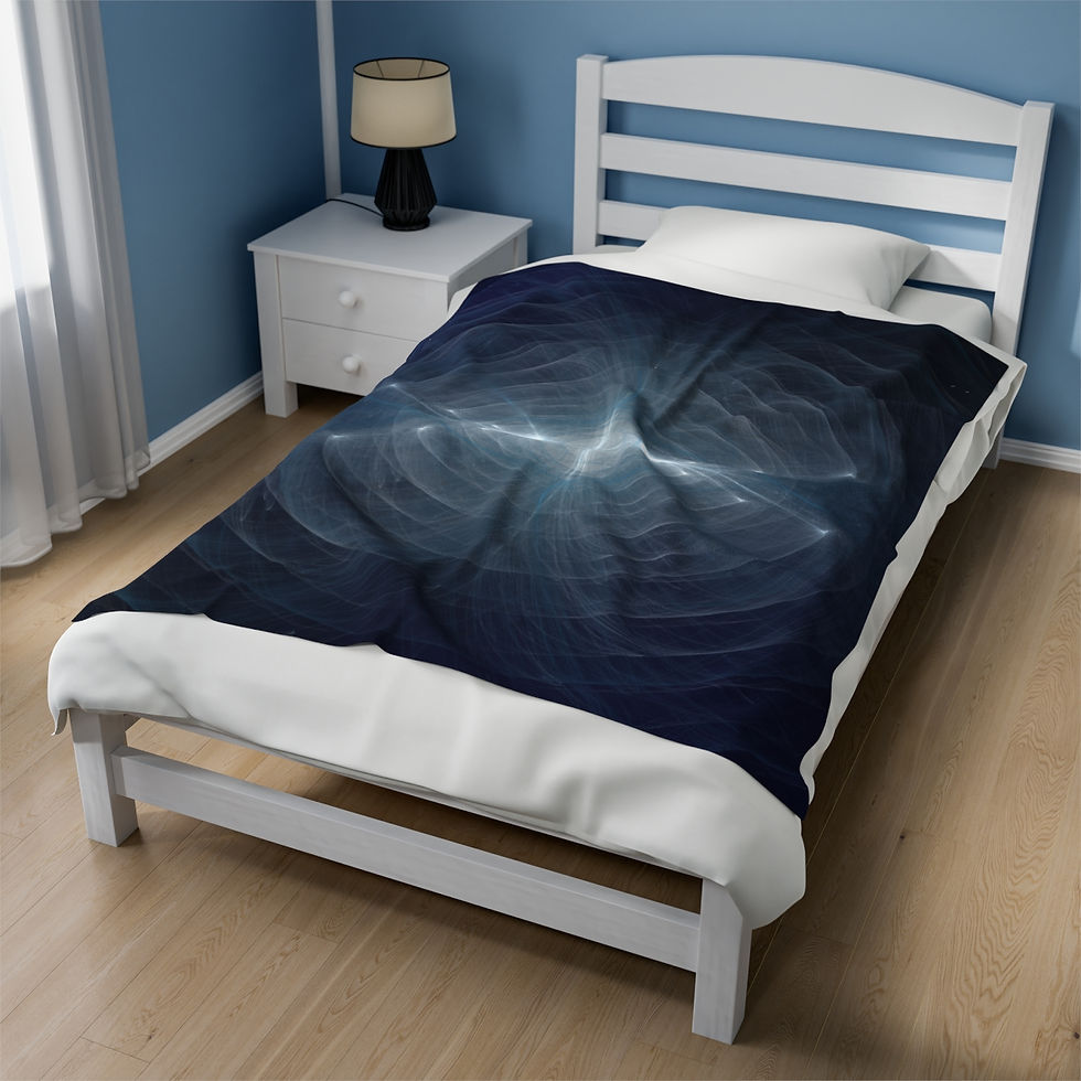 Thumbnail: Cold Fusion - Velveteen Plush Blanket