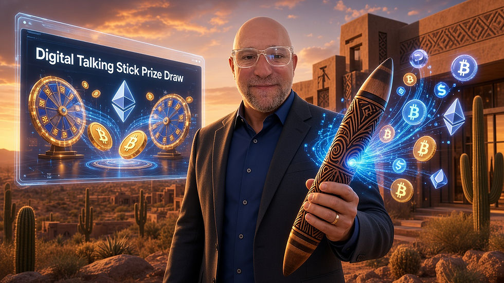 “Digital Talking Stick” – Sovereign Crypto Opportunity Draws
