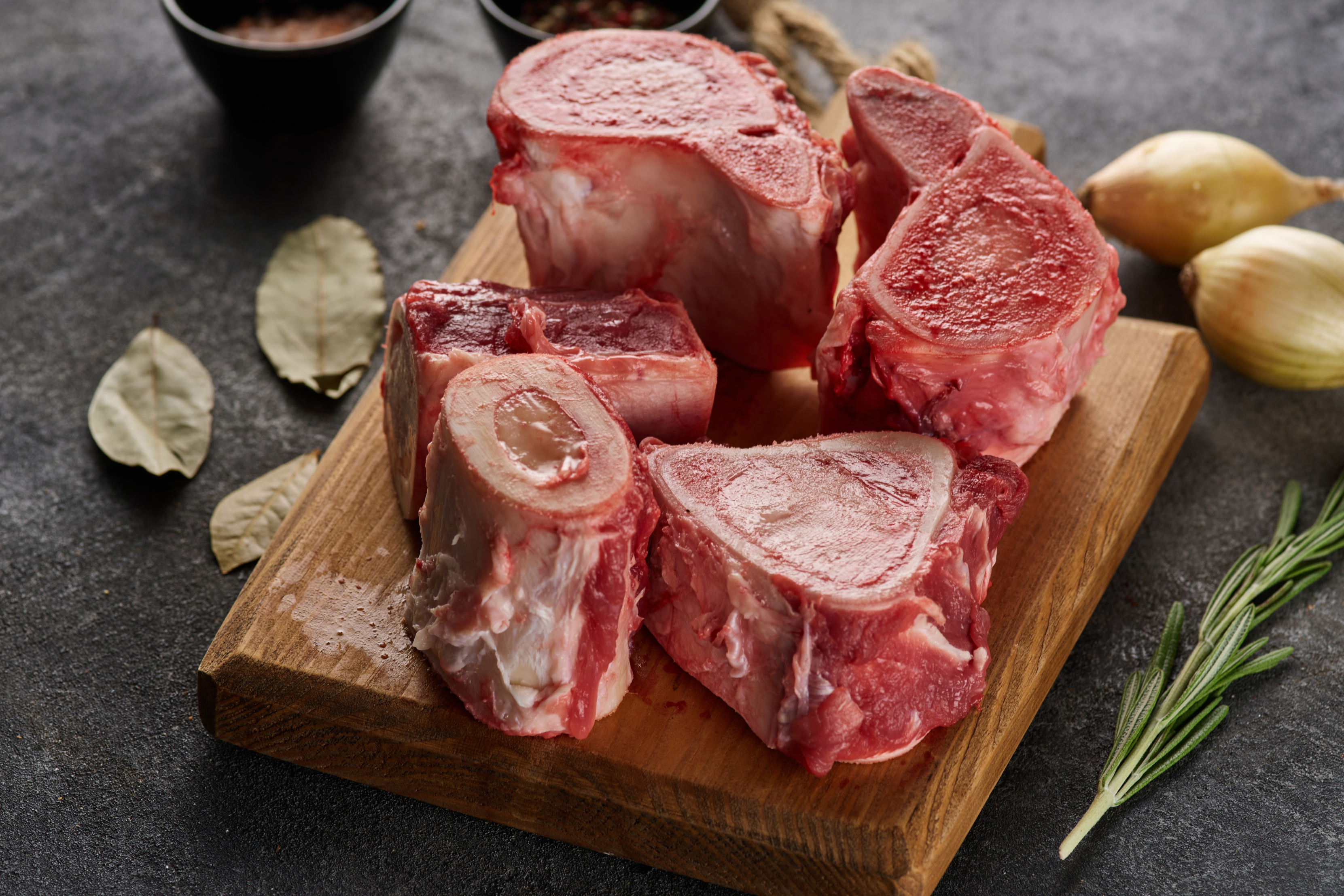 Os à moelle de boeuf de pâturage