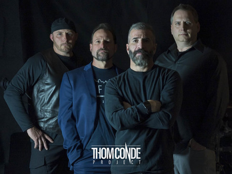 Thom Conde Project Press Photo with Logo