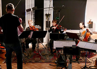 Mikael Backegårdh conducting quartet