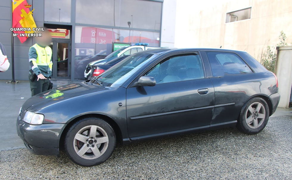 Investigado un condutor dun coche que se deu a fuga no Pino tras ter un accidente cun ciclista