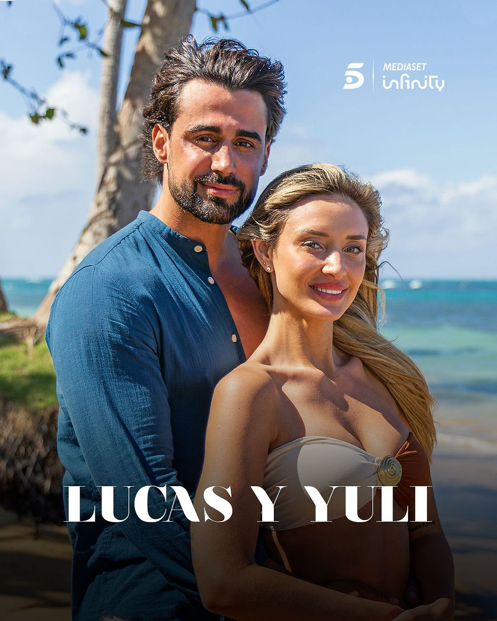 O arzuán Lucas Mera e a súa parella Yuli Cagna participan en La Isla de las Tentaciones