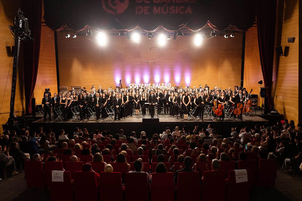 A Banda de Música de Silleda acada o segundo premio no Certame Galego de Bandas
