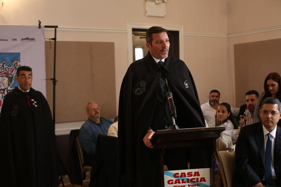 López Campos erixe o cocido de Lalín como embaixador internacional da gastronómica de Galicia