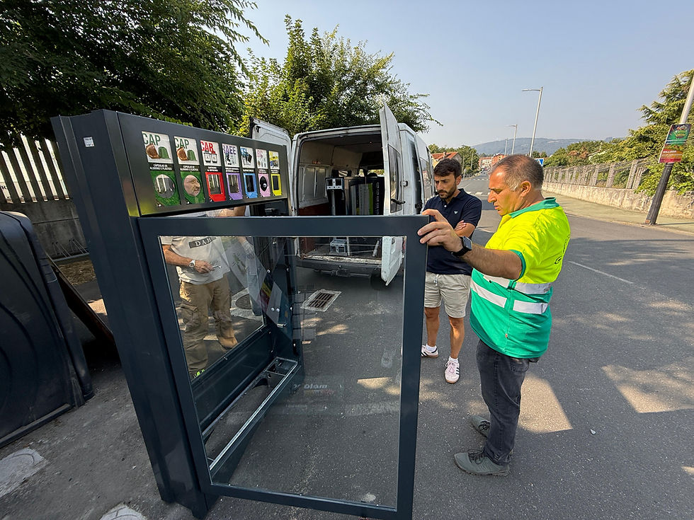 Instalados nas localidades de Silleda e da Bandeira novos puntos limpos de proximidade 