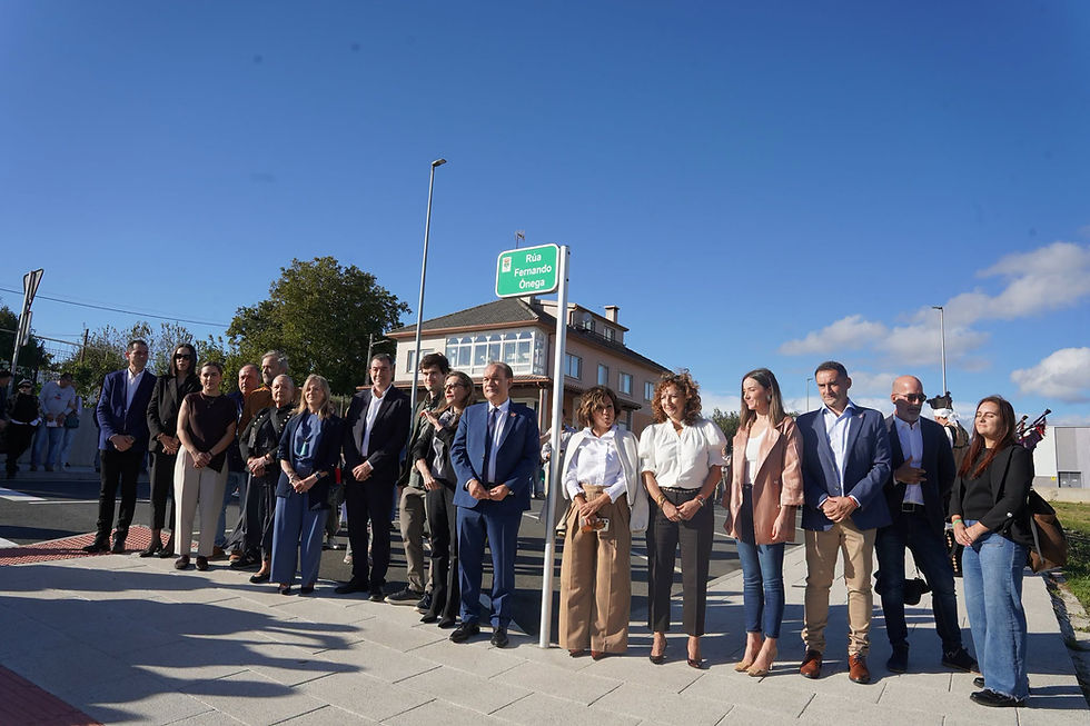 Fernando Ónega, un lalinense de adopción que agora queda para sempre no rueiro da vila