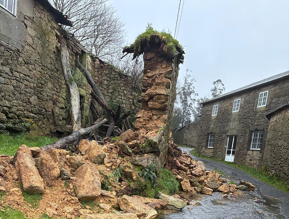 Blanco anima ás familias afectadas polas borrascas en Galicia a solicitar as axudas do Goberno estatal