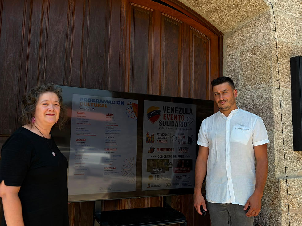 O Concello de Rodeiro presenta a Programación Cultural do Verán 2026 cunha ampla oferta