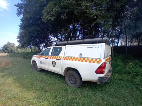 Un conato afecta a 0,8 hectáreas na parroquia de Piñeira, en Taboada