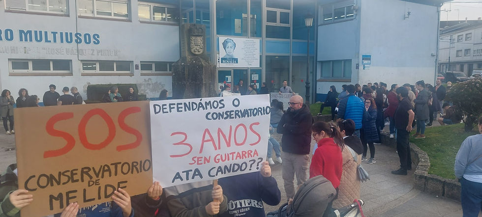 O PP de Melide demanda explicacións urxentes ante a a falta de persoal e "do descontrol" no Conservatorio