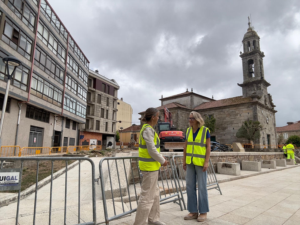 O Concello de Silleda inicia a renovación integral da zona de xogos da praza da Igrexa