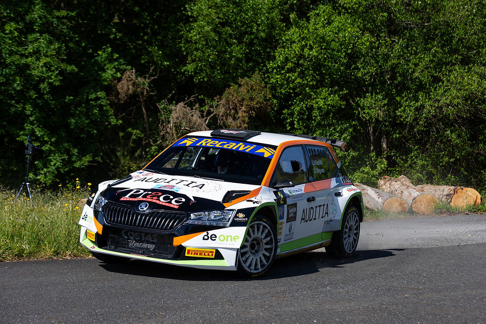O piloto palense Luis Vilariño, preparado para o desafío do Rallye da Mariña Lucense