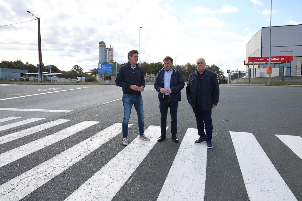 A Xunta inviste 44.600 euros na mellora da seguridade viaria e da iluminación do polígono de Monterroso