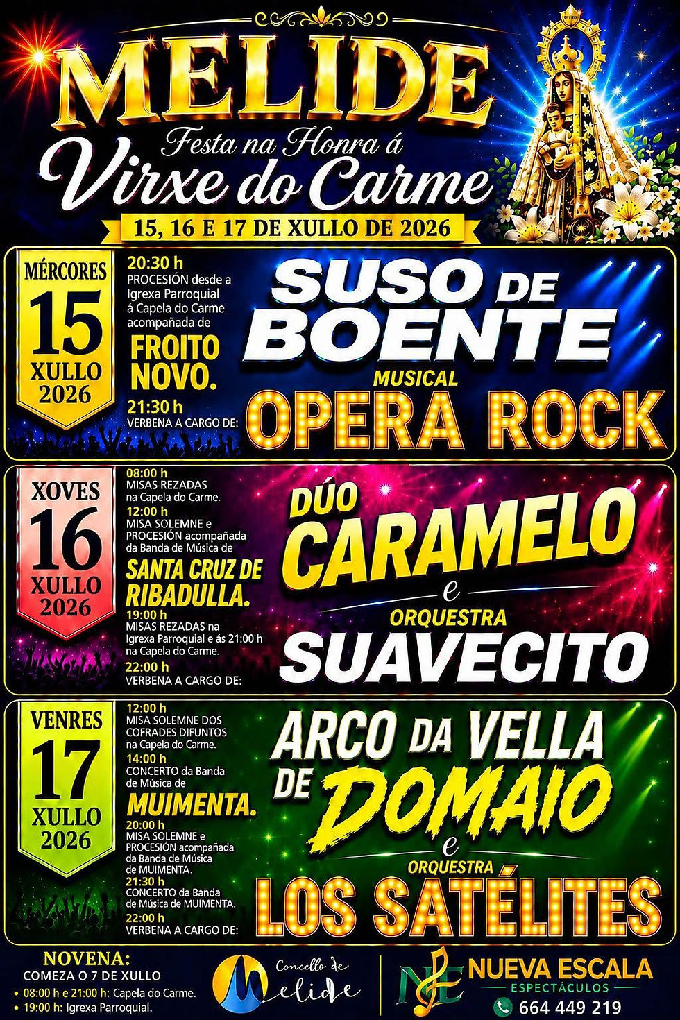 FESTAS DO CARME DE MELIDE