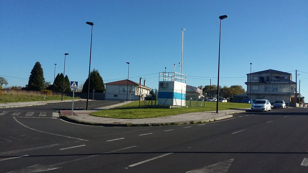 Temperaturas medias en Lalín nos sete primeiros meses de 2026