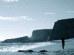 youth on shore