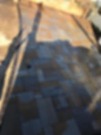 Slab driveway