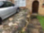 Before driveway installation