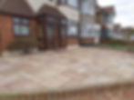 After driveway installation