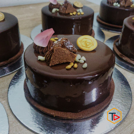 Mini chocolate mousse with chocolate sable at the bottom.jpg