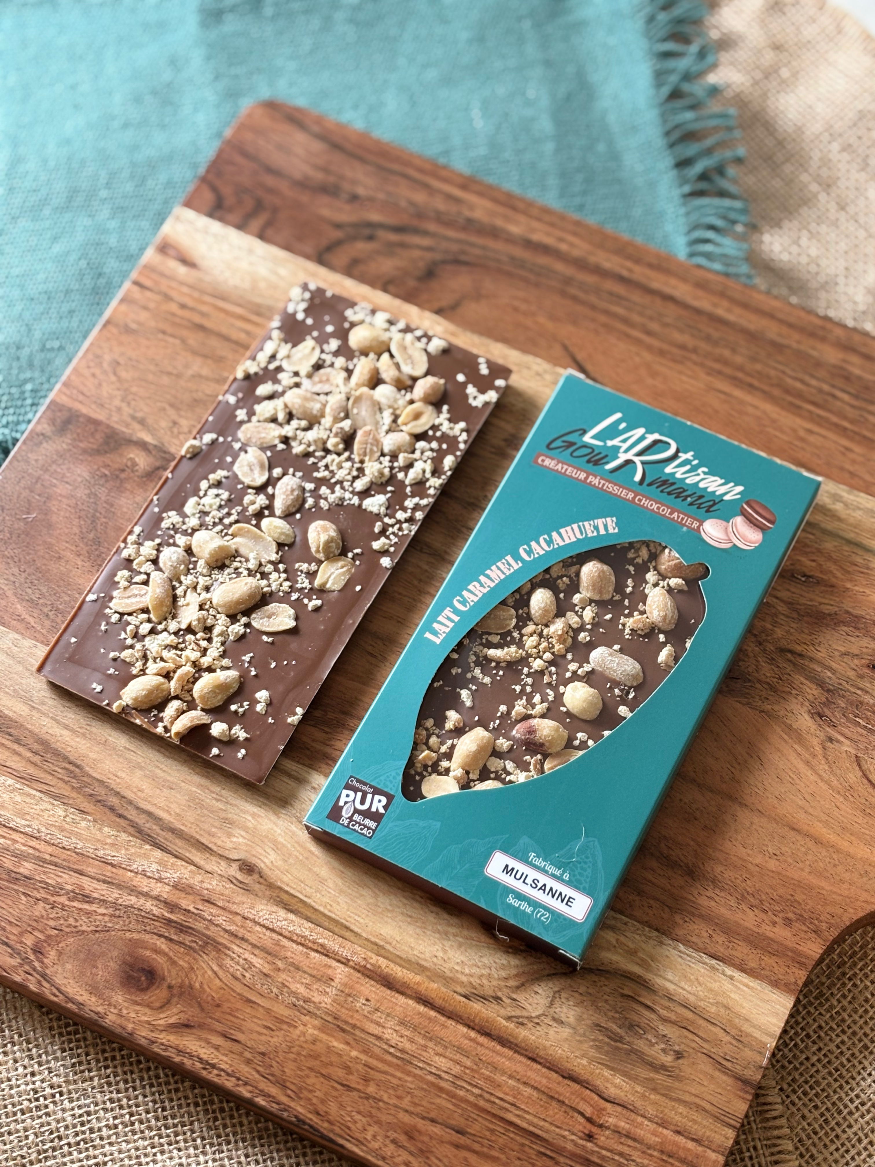 Lait Caramel Cacahuète 