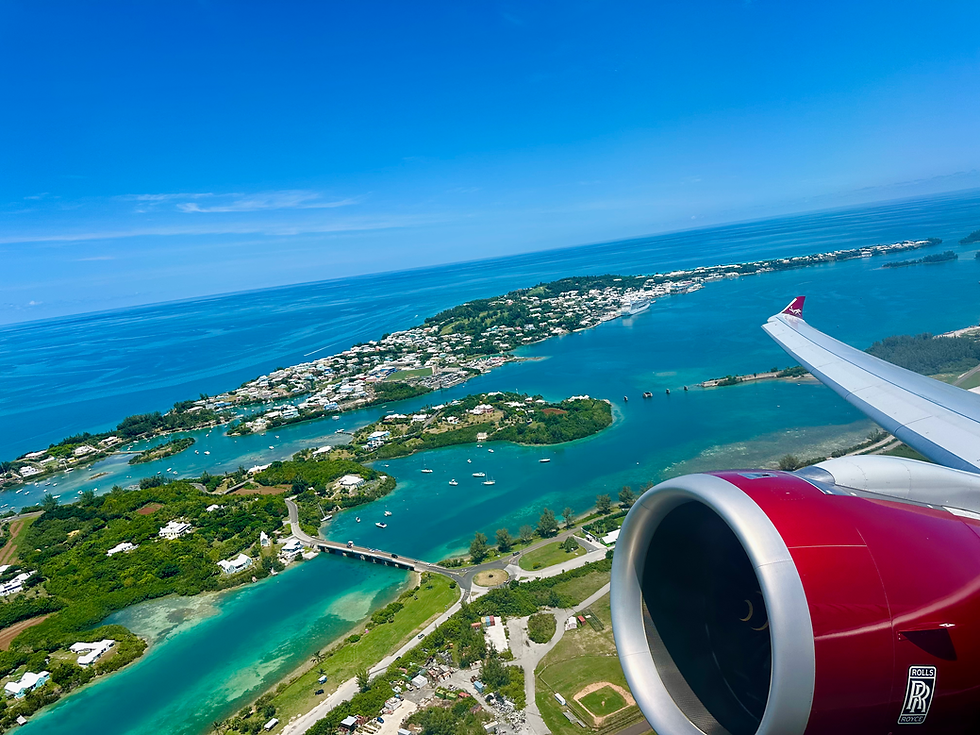 Just like that: wheels up!