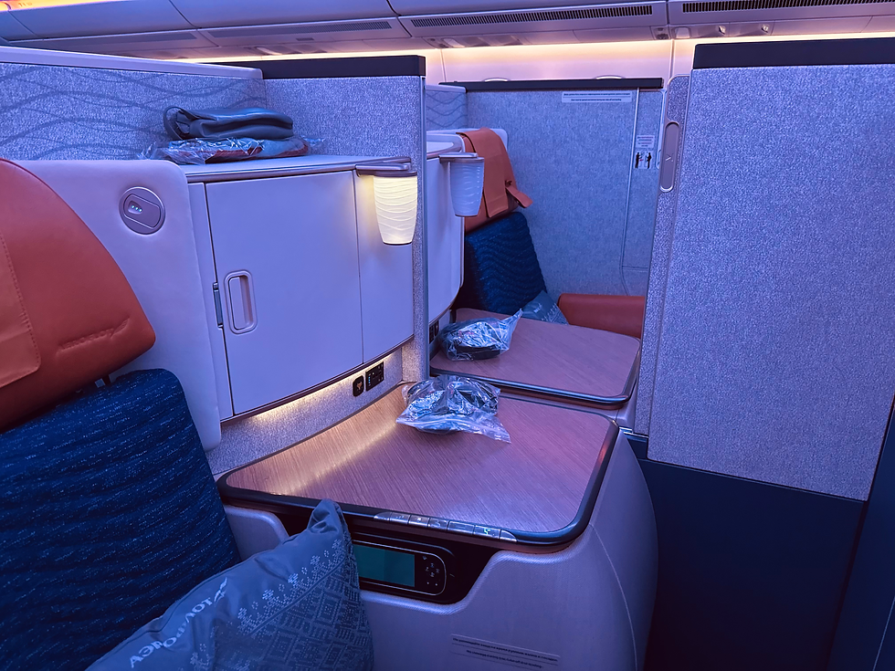 Aeroflot A350 Business Class Cabin