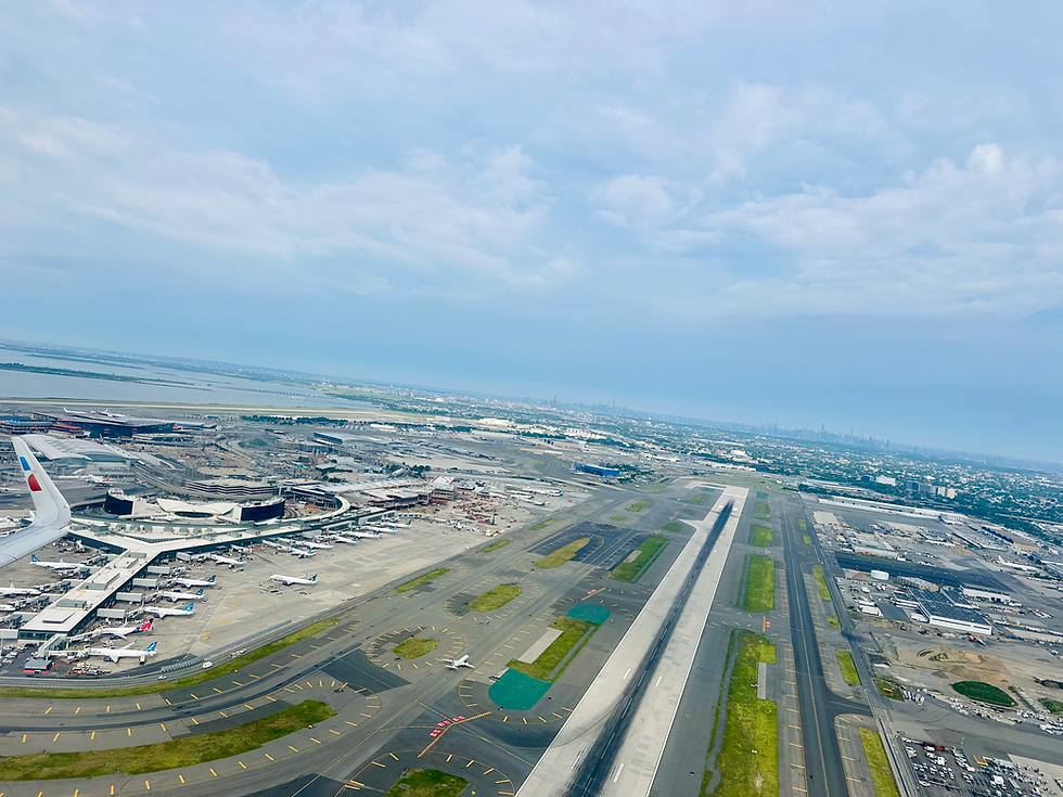 American Airlines A321T Departure