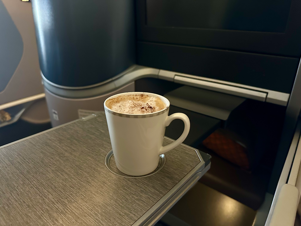 I got my coffee: eventually...