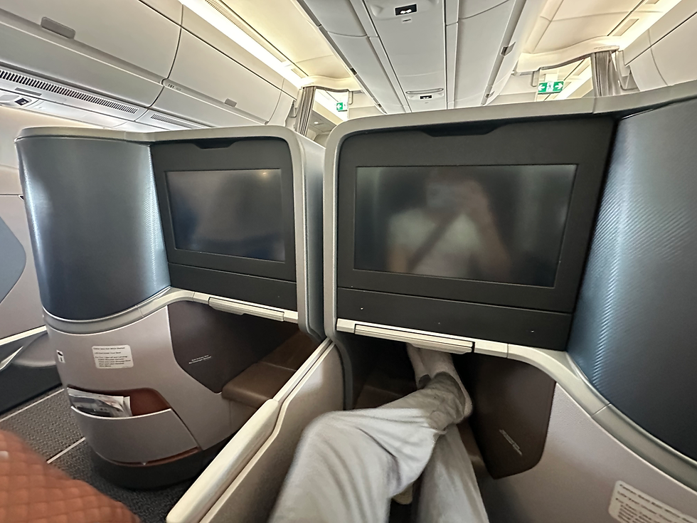 The FA seemed unfazed when I brought up the issue surrounding the tray table. I said to report it to maintenance, but he came across as if this was normal...