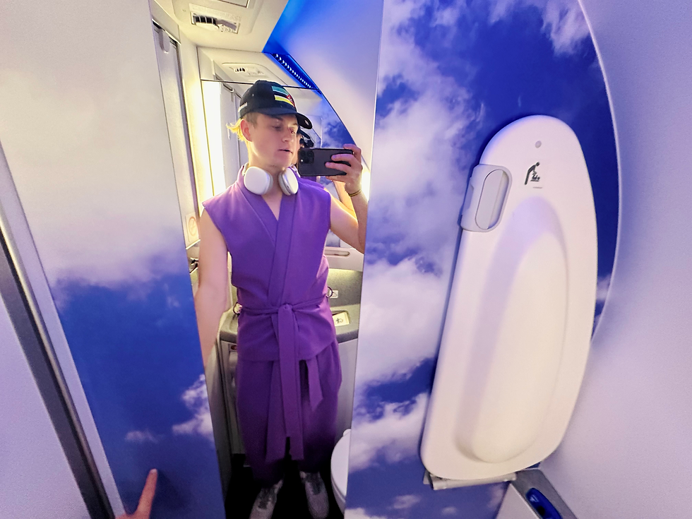 American Airlines 78P Lavatories