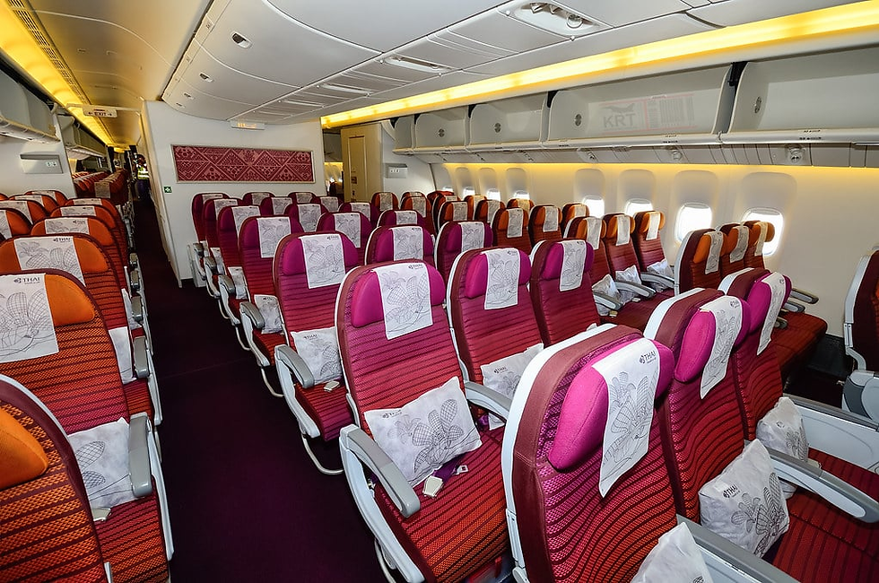 Economy while older, is very comfortable, unfortunately we will lose the 9 abreast seating in the 2027 retrofit