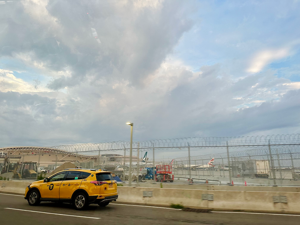 Arriving at JFK Terminal 8. Home to CX,JAL,BA & AA