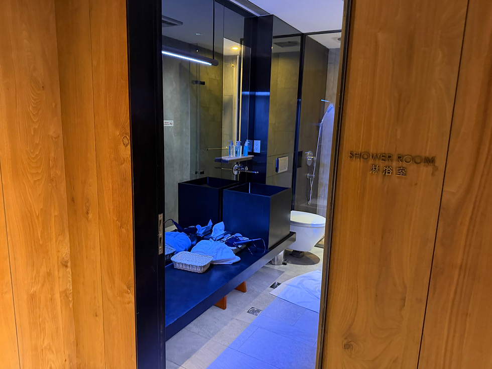 China Airlines Terminal 1 Shower Rooms