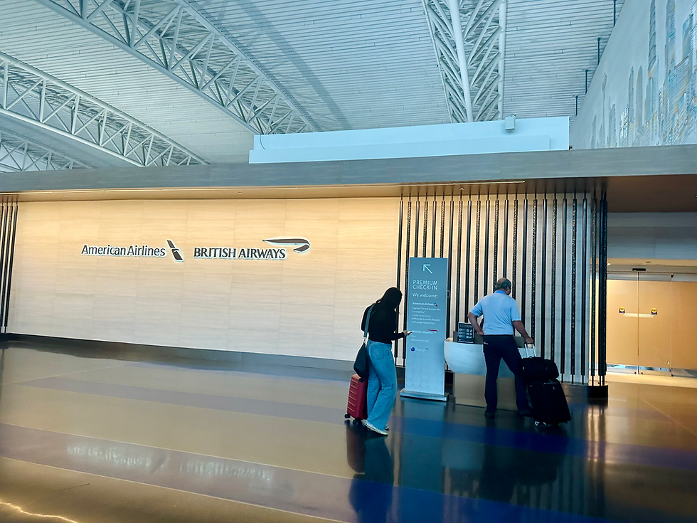 American Airlines Flagship First Check-In (Opens at 4:30 am)