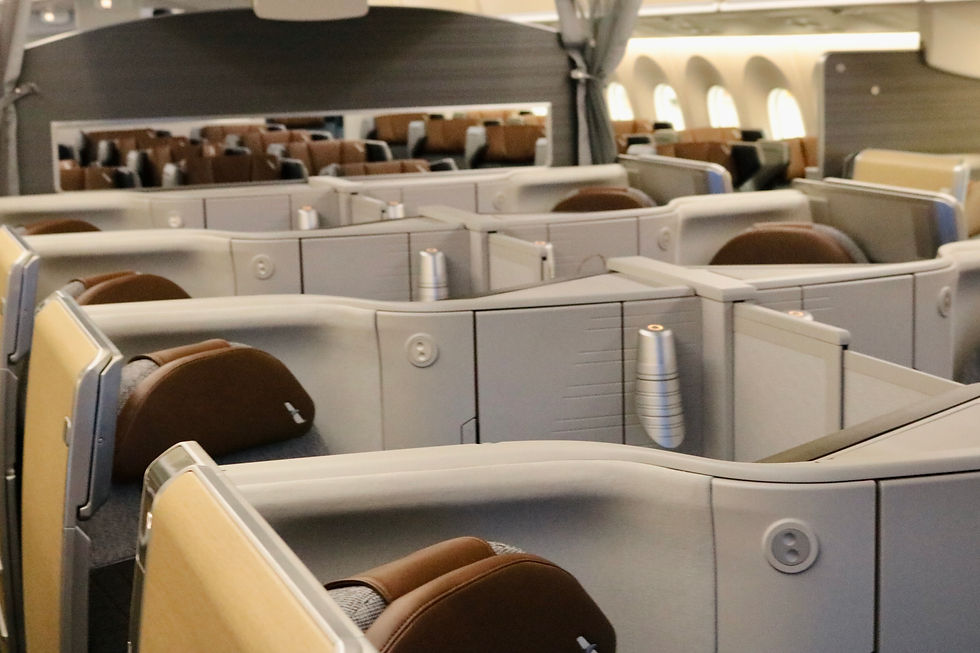 American Airlines 78P Flagship Suites Rear-Cabin