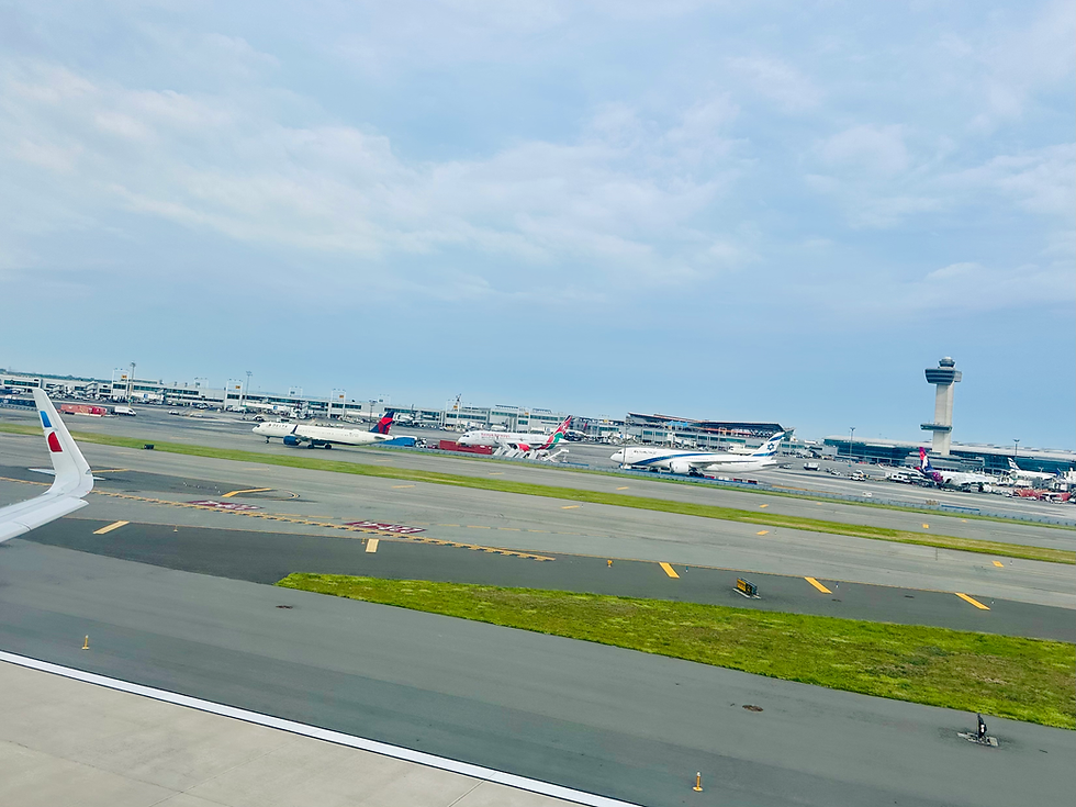 American Airlines A321T Departure